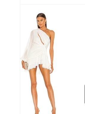 revolve barbara mini dress Michael Costello x REVOLVE Barbara Mini Dress in Hot Pink